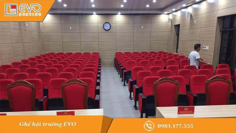 Dự án ghế hội trường Công an Thành phố Hạ Long