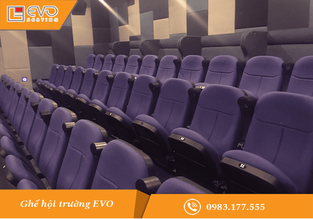 Ghế đôi rạp chiếu phim EVO1502A tại Beta Cinema Thanh Xuân – Hà Nội