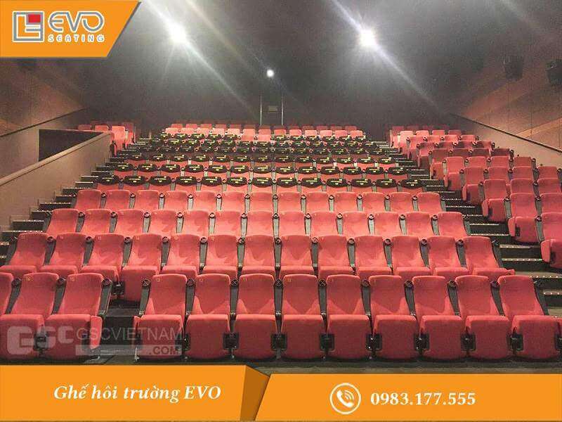 Những hàng ghế nhập khẩu từ dự án ghế rạp chiếu phim Lotte Cinema - Hải Dương