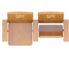 ghê hội trường evo 2203