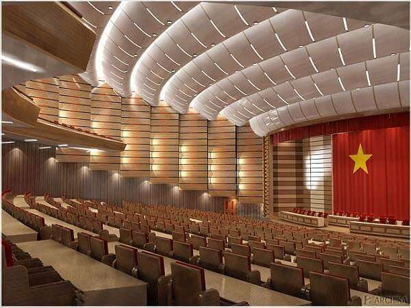 Tiêu âm - cách âm trong hội trường đại học