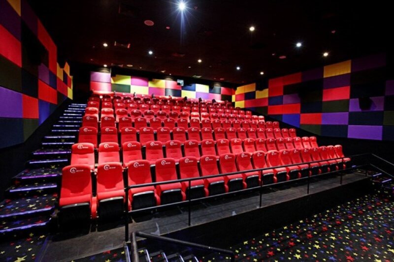 Ghế ngồi là khu vực quan trọng trong rạp chiếu phim