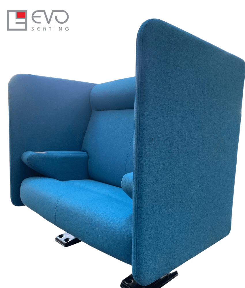 Thiết kế của ghế sweetbox EVO1502A tạo sự riêng tư, thoải mái