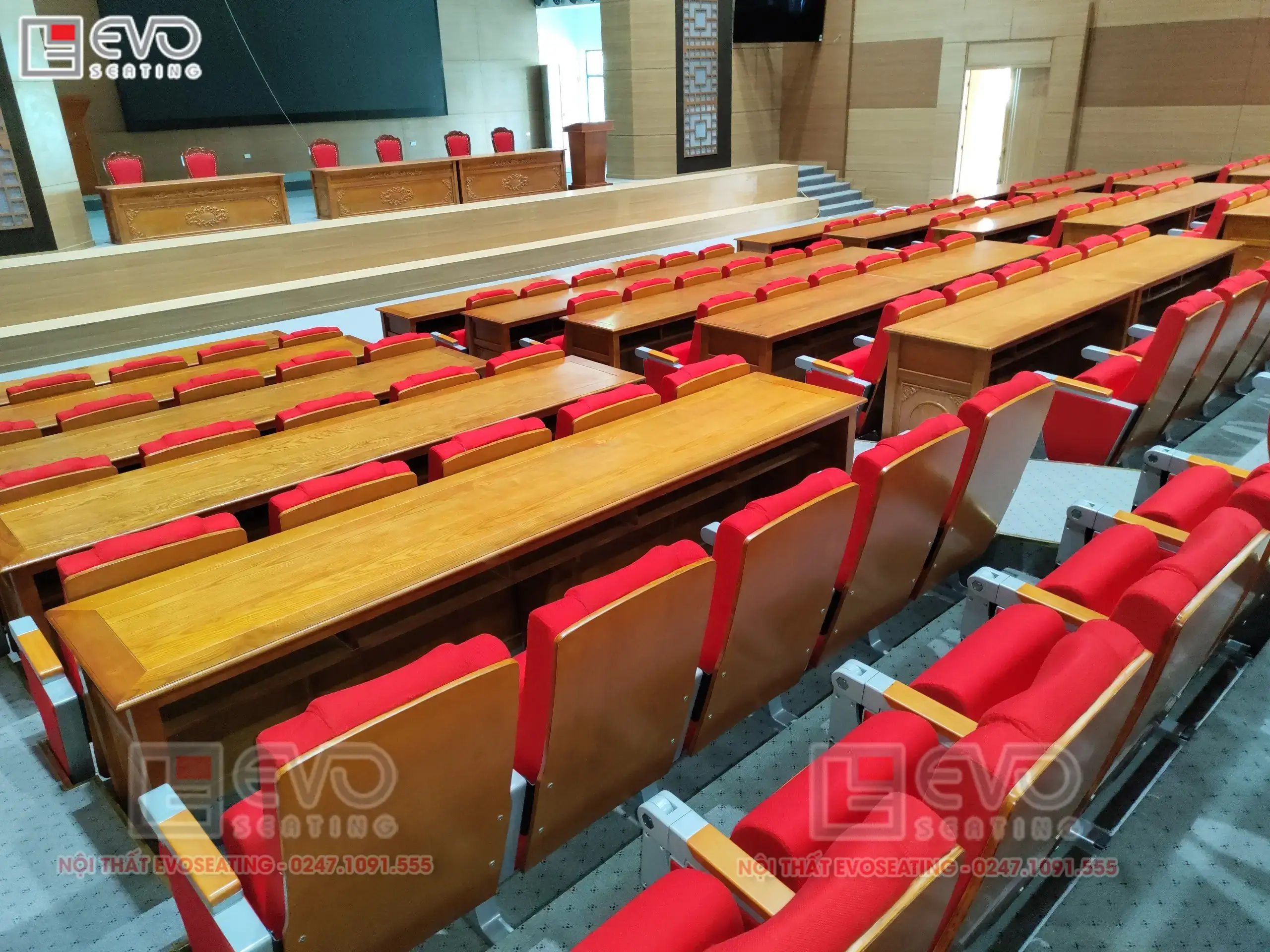 Hình ảnh Dự án ghế hội trường tại UBND tỉnh Hà Giang