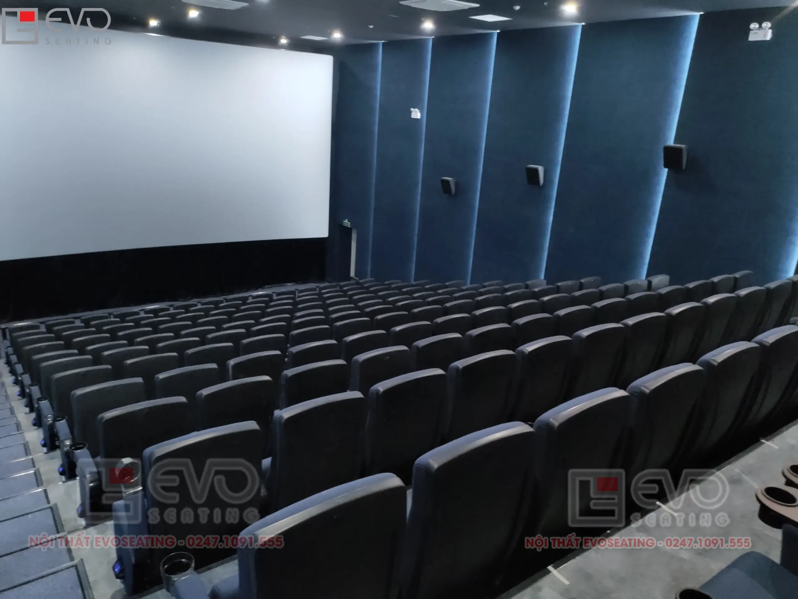Hình ảnh Dự án ghế rạp chiếu phim tại Pixel Cinema Thái Nguyên