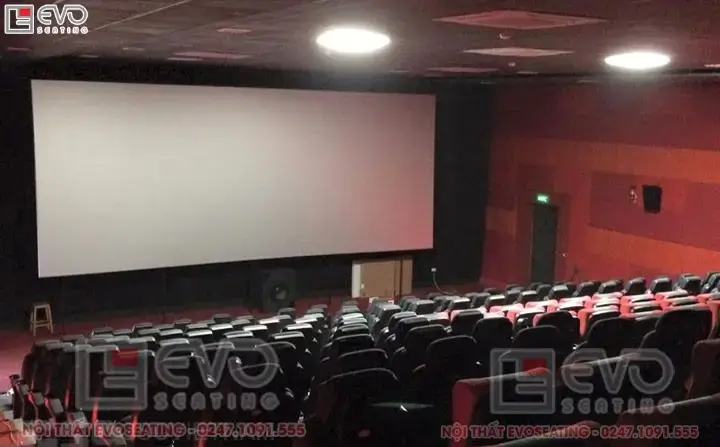Hình ảnh dự án ghế rạp chiếu phim tại Ramestar Cinemas Hải Dương