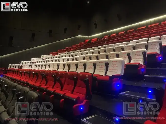 Hình ảnh dự án ghế rạp chiếu phim tại CGV Aeon Mall Hải Phòng