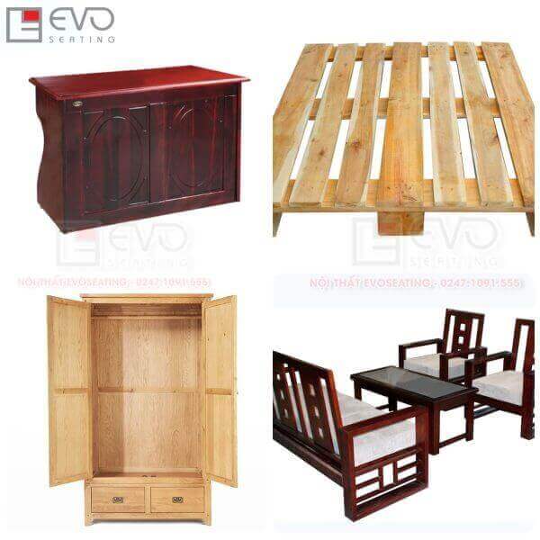 Ứng dụng của gỗ Acacia sản xuất nội thất