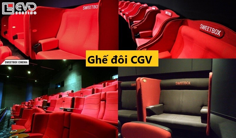 Các hàng ghế CGV hạng ghế VIP