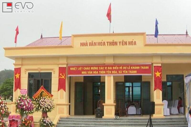 Mẫu nhà văn hóa đẹp