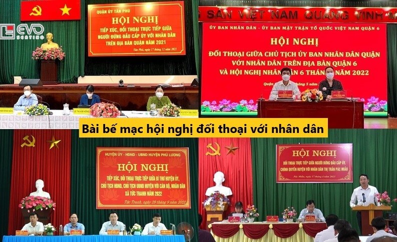 Bài bế mạc hội nghị đối thoại với nhân dân