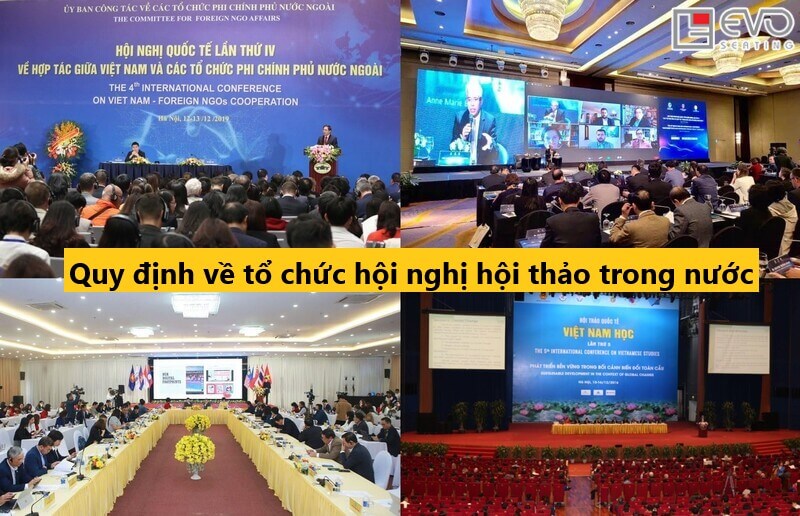 Quyết định về tổ chức và quản lý hội nghị, hội thảo quốc tế tại Việt Nam.