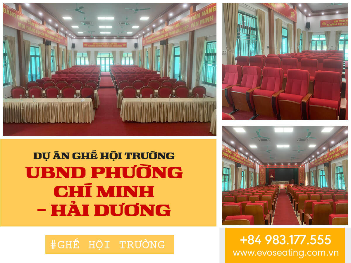 Hội trường UBND Phường Chí Minh