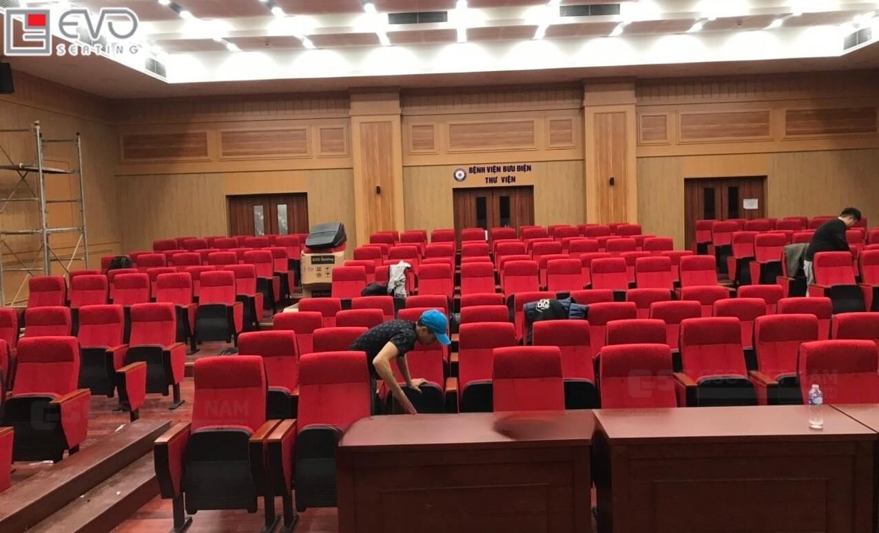 Dự án ghế hội trường tại Bệnh viện Bưu điện CS1