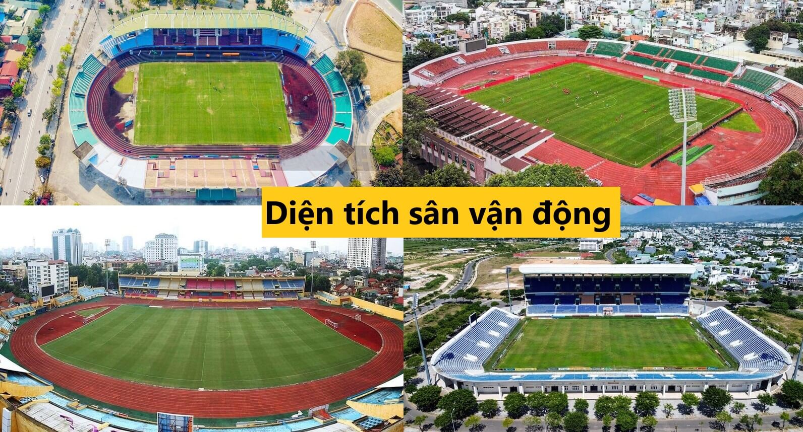 Diện tích sân vận động