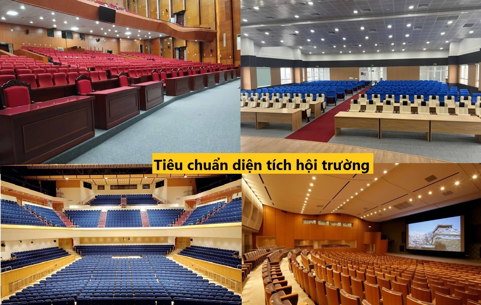 Tiêu chuẩn diện tích hội trường