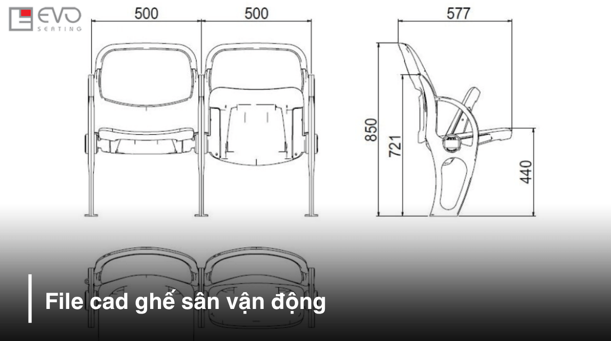 file cad ghe san van dong 3