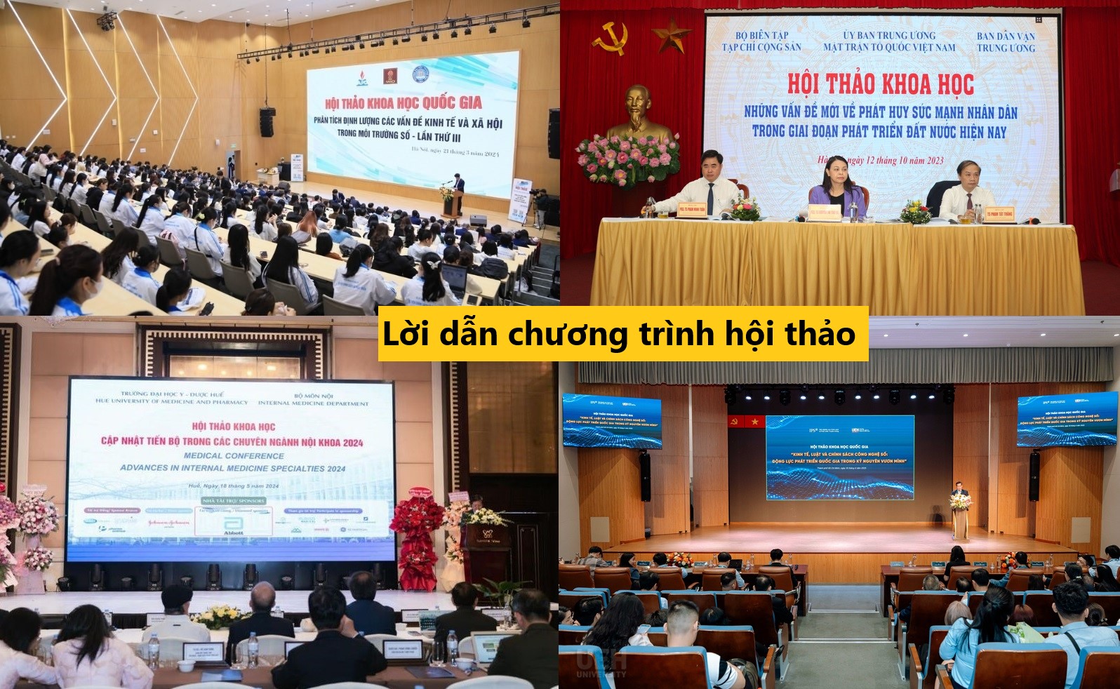 Lời dẫn chương trình hội thảo