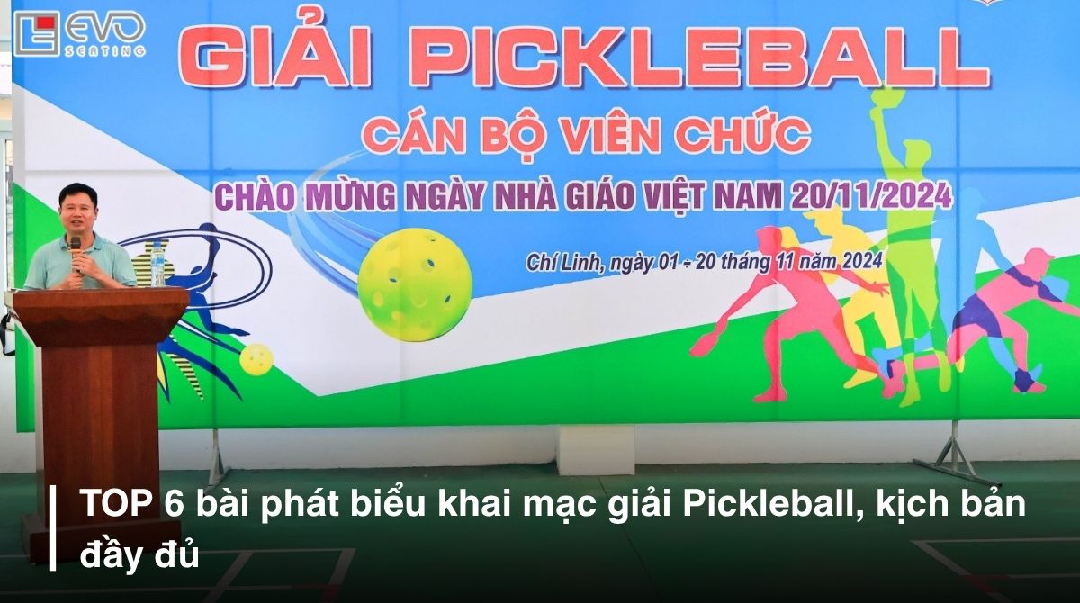bai phat bieu khai mac giai pickleball 1