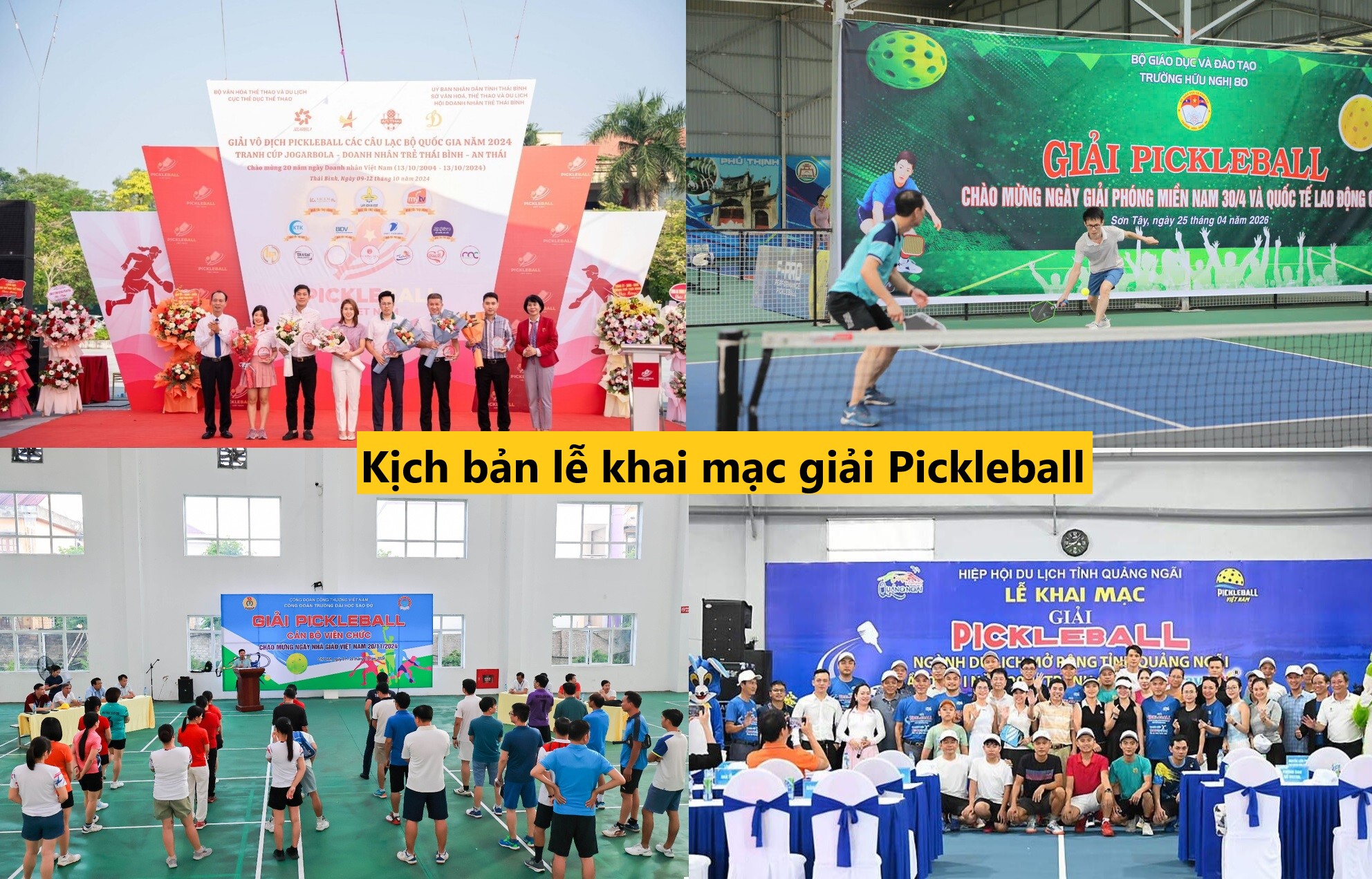 bai phat bieu khai mac giai pickleball 2