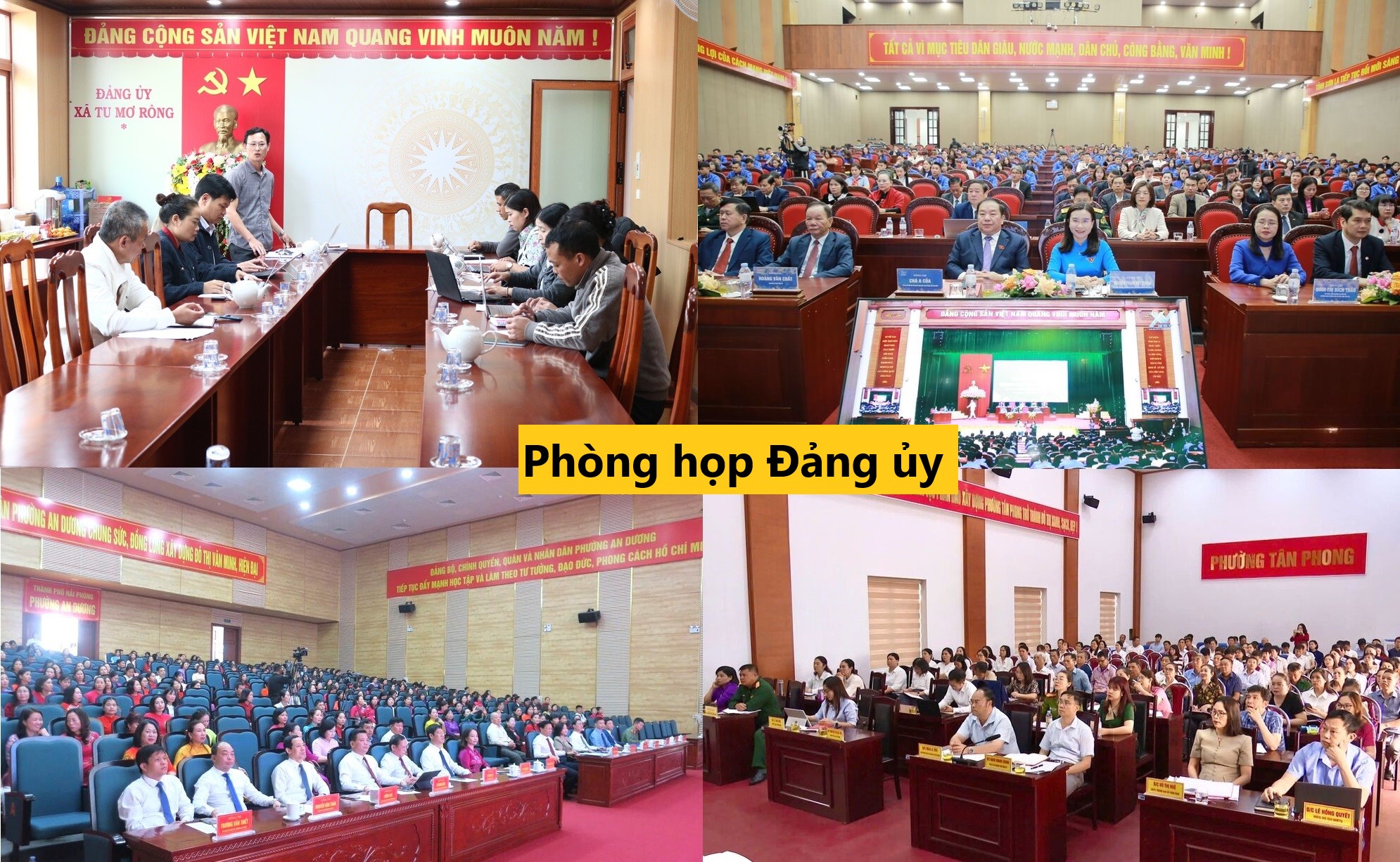 phòng họp Đảng ủy